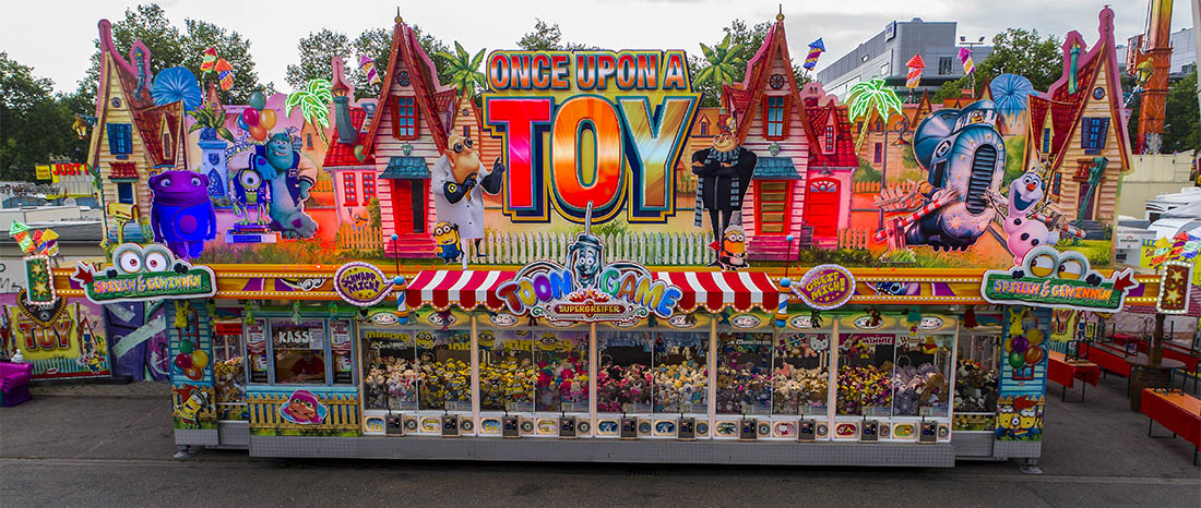 Luftbild Schmidt Voksfest